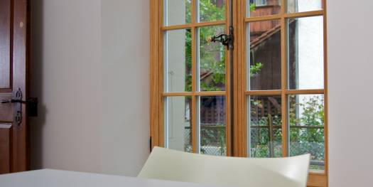 Garnitur schwarz lackiert